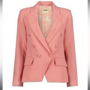❤️L’Agence Kenzie Pink Double Breasted Blazer❤️
